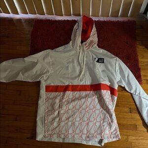 Champion Garorade Muhammad Ali Anorak large hooded pullover windbreaker.